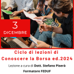 3 ° lezione del Ciclo di Conoscere la Borsa