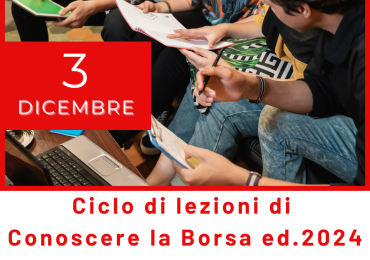 3 ° lezione del Ciclo di Conoscere la Borsa